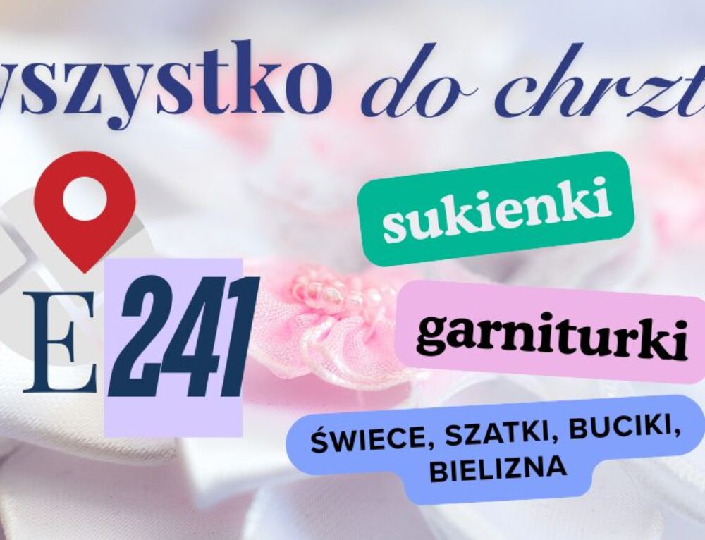 Wszystko do chrztu