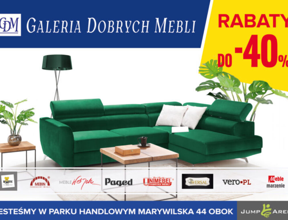 Galeria Dobrych Mebli – Odkryj wnętrza pełne komfortu!