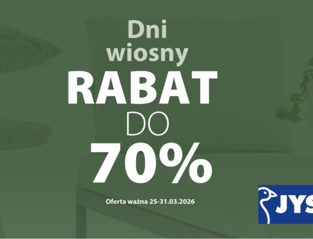 JYSK | Dni wiosny