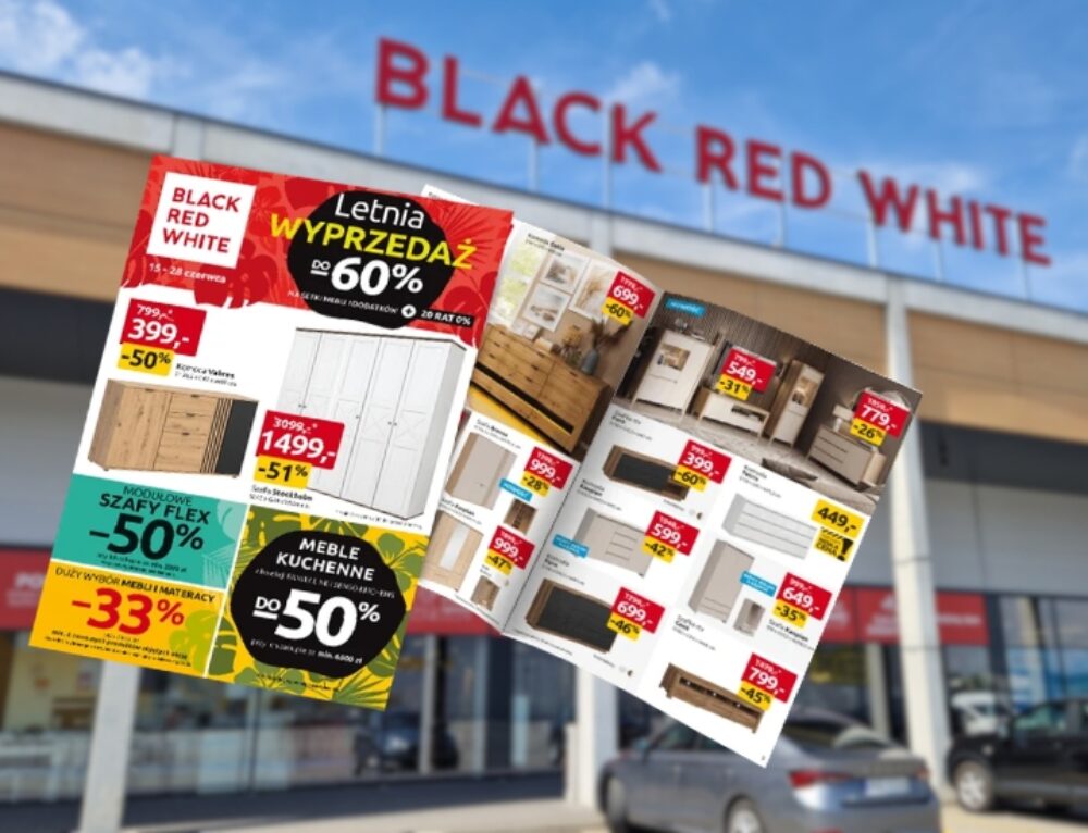 Letnia Wyprzedaż do -60% Sprawdź najnowsze promocje i wyprzedaże w Black Red White!
